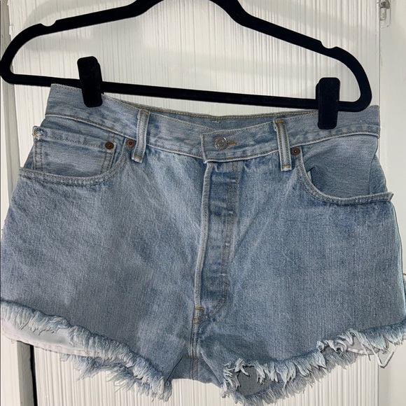 Denim Blue Women's Shorts - Picture 1 of 2